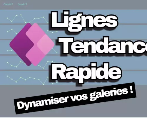 Tutoriel Power Apps : Créer rapidement des tendances visuelles
