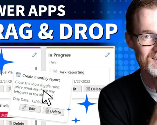 Drag and Drop in #PowerApps #CanvasApps #ModelDrivenApps