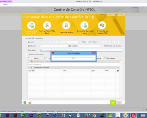 Installation Centre de Contrôle HFSQL 22