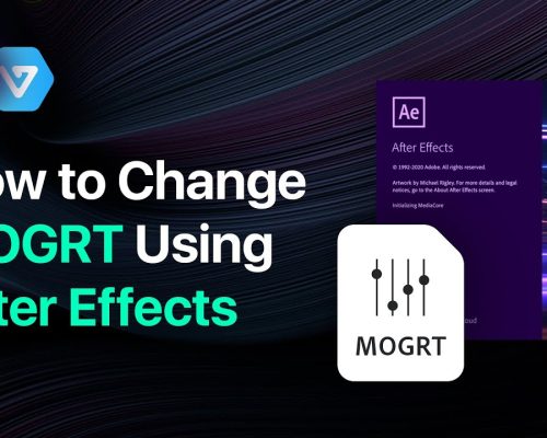 How to change MOGRT. files in Adobe After Effects?