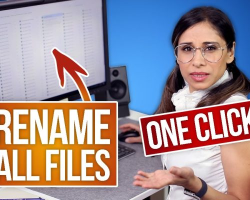 Easily Rename All Files In Folders (NOOB vs PRO) & rename files based on an Excel table with PAD