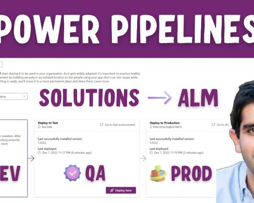 Introduction to Pipelines for Power Platform | Deploy Solutions to Environments | Tutorial