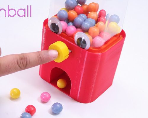 Never Run Out of GUMBALL – How to Make GuMBall Dispenser Machine
