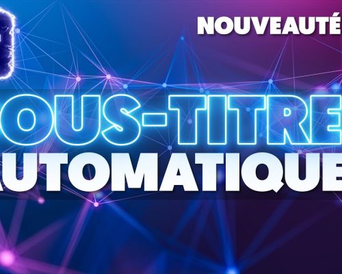 SOUS-TITRES AUTOMATIQUES sur Adobe Premiere Pro 2022