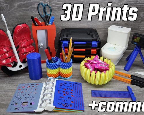 12 Useful 3D Prints – 3D Printing Ideas